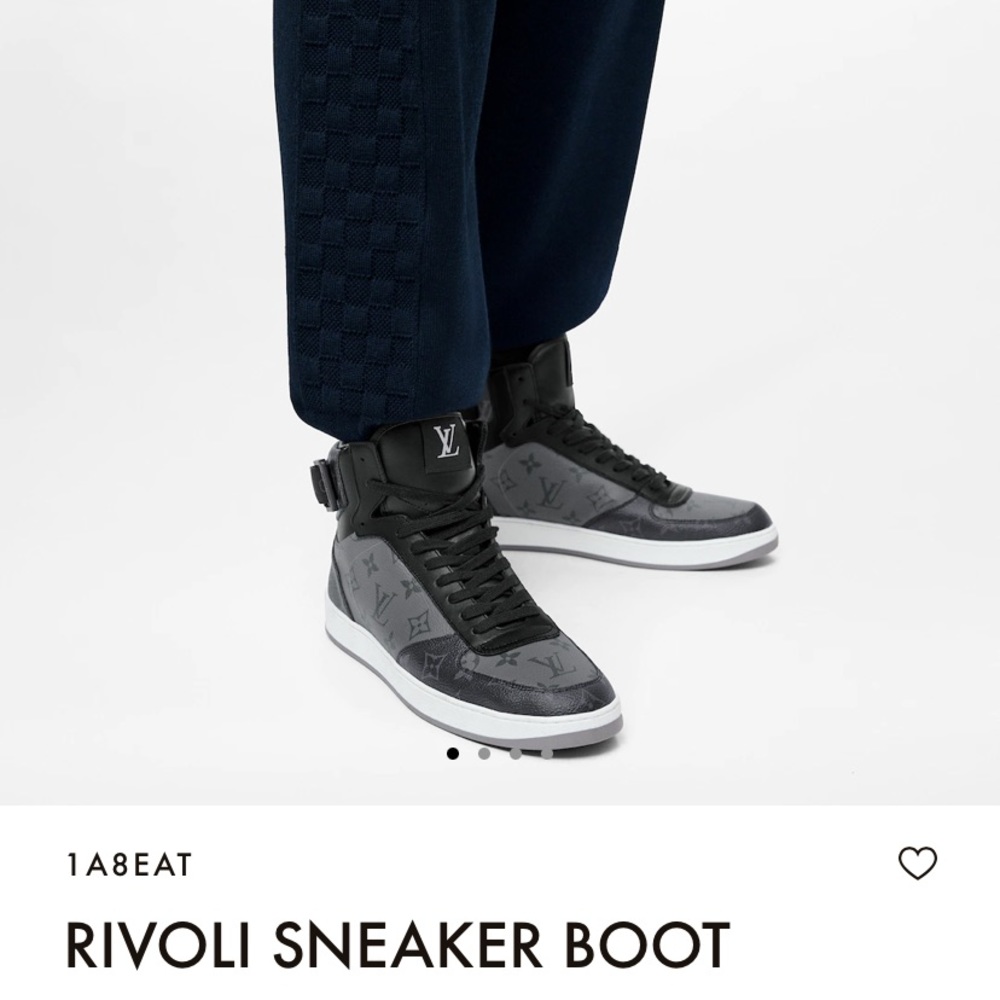 COPY - MENS LOUIS VUITTON RIVOLI SNEAKER BOOT - Picture 6 of 8